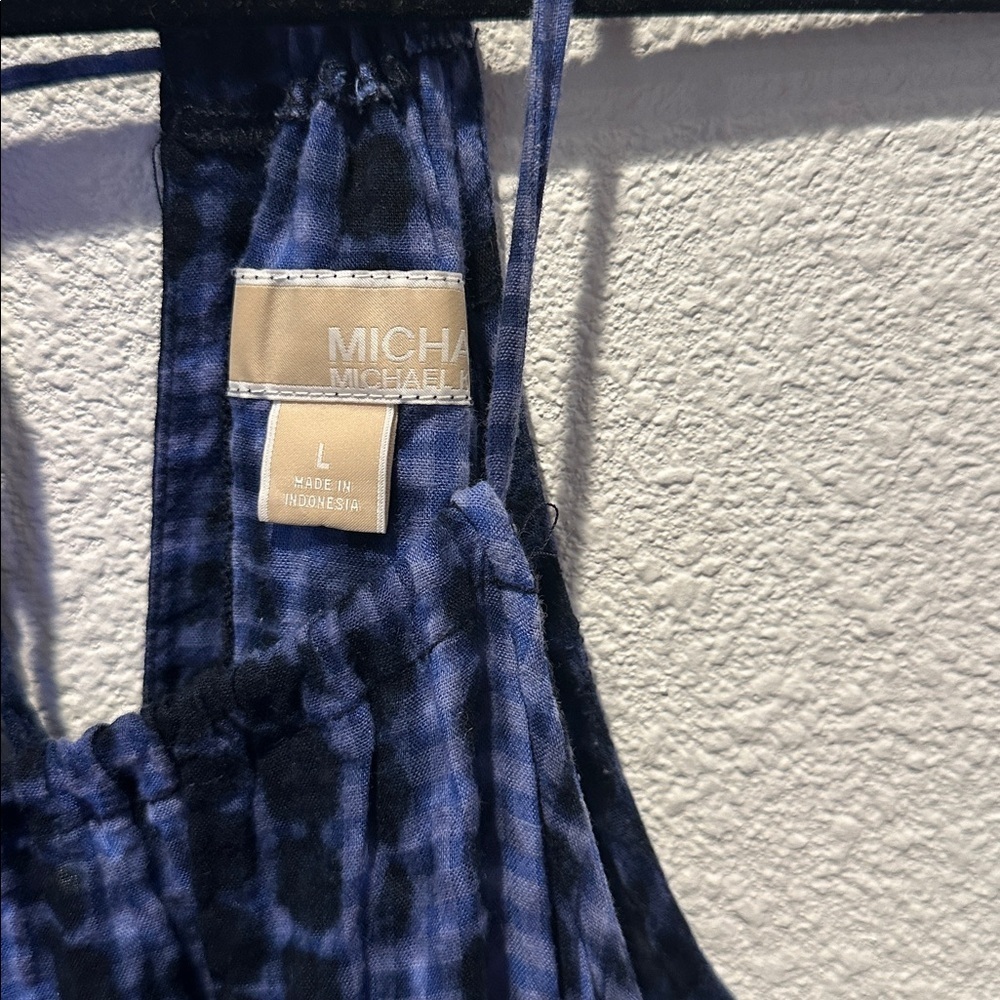 Michael Kors - Navy Tie-Dye Top - Picture 5 of 6